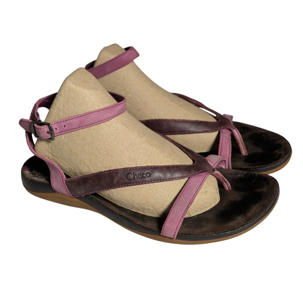 Chaco Sofia Sandals Womens Size 8 Violet Quartz Purple Strappy Gorpcore Beach
